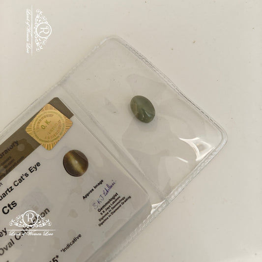 Natural quartz cat's eye-RCJM343