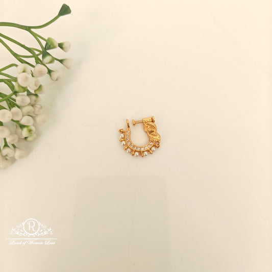 92.5 SILVER NOSE PIN -RCZP045