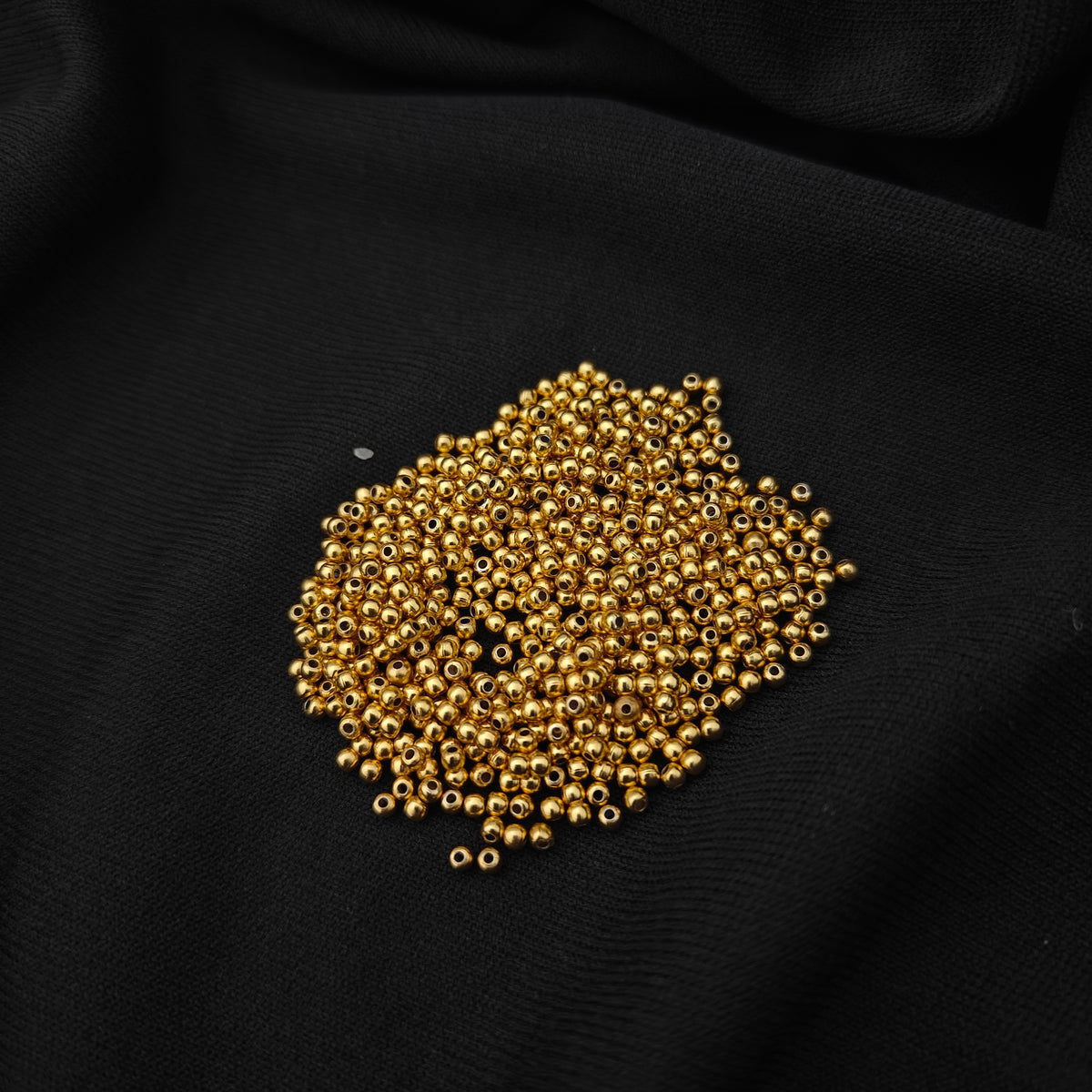 92.5 silver 2.5mm gold balls -RCAA15