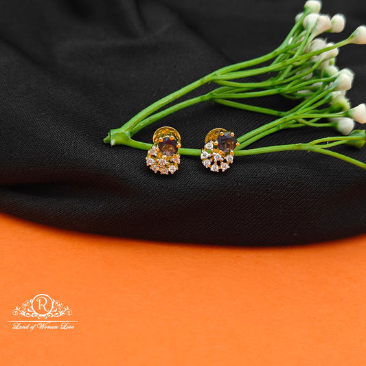 92.5 SILVER Diamond Finishing Earrings-RCCP96-1