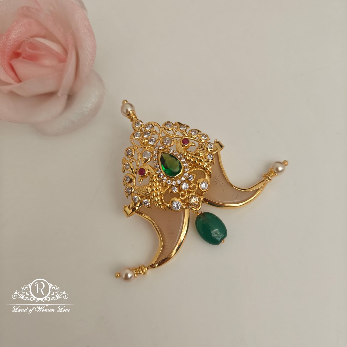 92.5 Silver Puligoru Pendant-RCHD0123