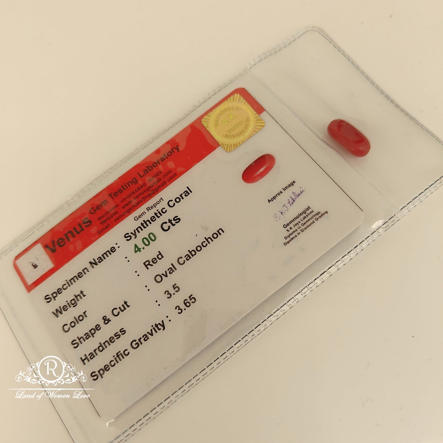 Synthetic coral -RCJM349