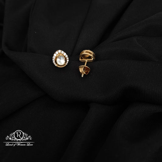 92.5-SILVER MOSSINATE EARRINGS-RCG315-1