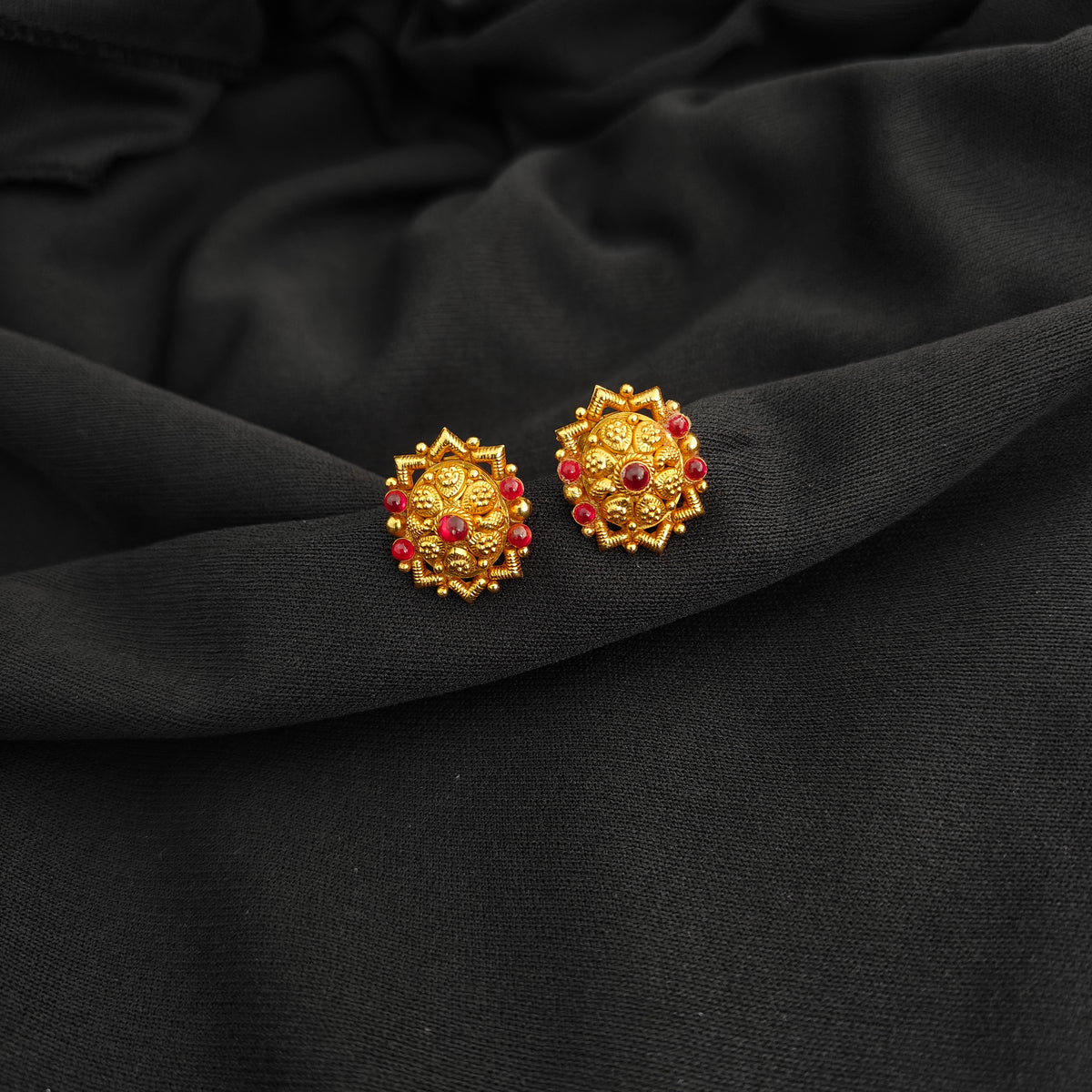92.5 Silver-with-gold-polish-earrings-RCH1343