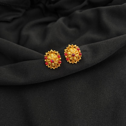 92.5 Silver-with-gold-polish-earrings-RCH1343