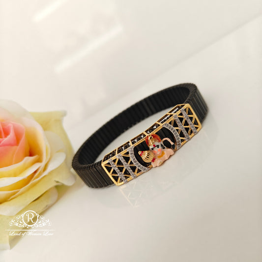 92.5 Silver Hanuman Gents Bracelets-RCMB027