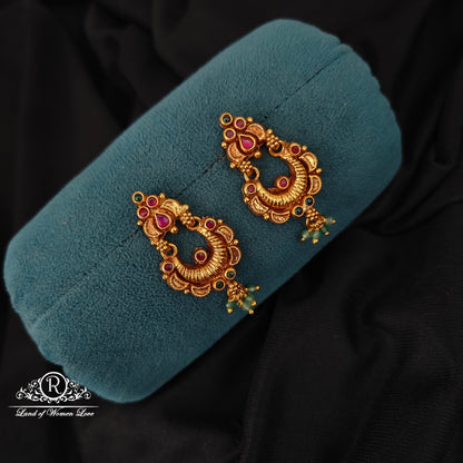 92.5 SILVER CHANDBALI EARRINGS-RCJR1052