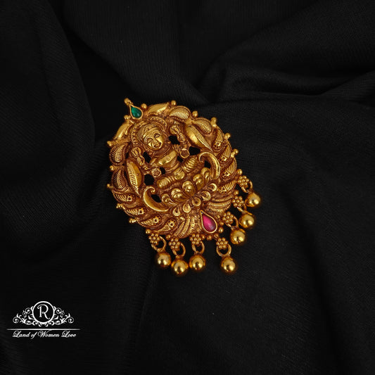 92.5 SILVER LAKSHMI DEVI PENDANT-RCP190-1