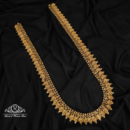 92.5-SILVER LAKSHMI DEVI DESGIN KASU HARAM-RCZ946