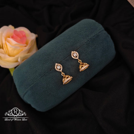 92.5 Silver Small Earrings-RCMB034