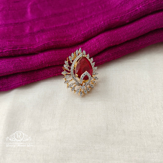 92.5 SILVER Diamond Finishing Pendant-RCSB014
