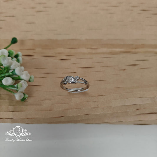 92.5 SILVER FANCY  FINGER RING -RCG339