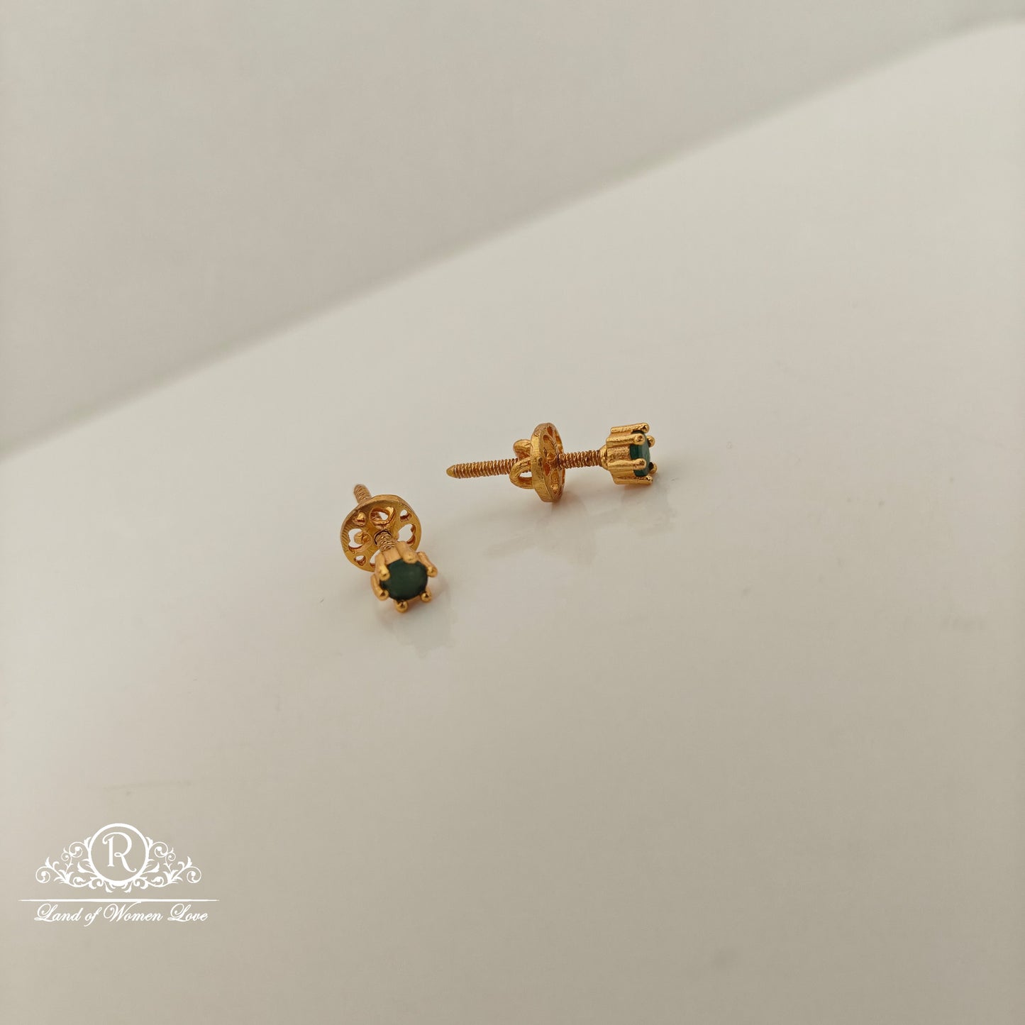 92.5 Silver Small earrings-RCJR1107