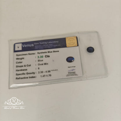 Synthetic blue stone -RCJM352