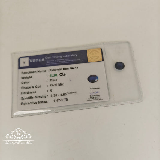 Synthetic blue stone -RCJM352