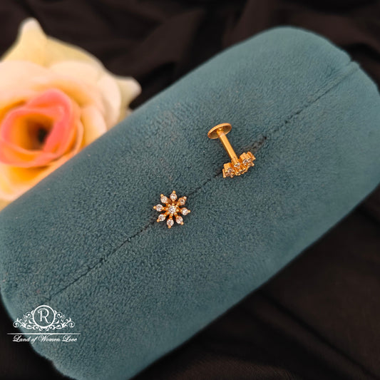 92.5 Silver Small earrings-RCJR1104