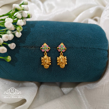 92.5 Ultra premium leaf design earrings-RCR221