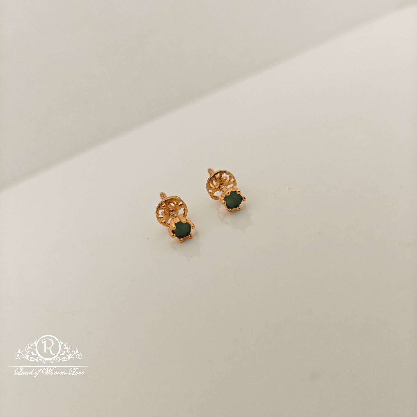 92.5 Silver Small earrings-RCJR1107