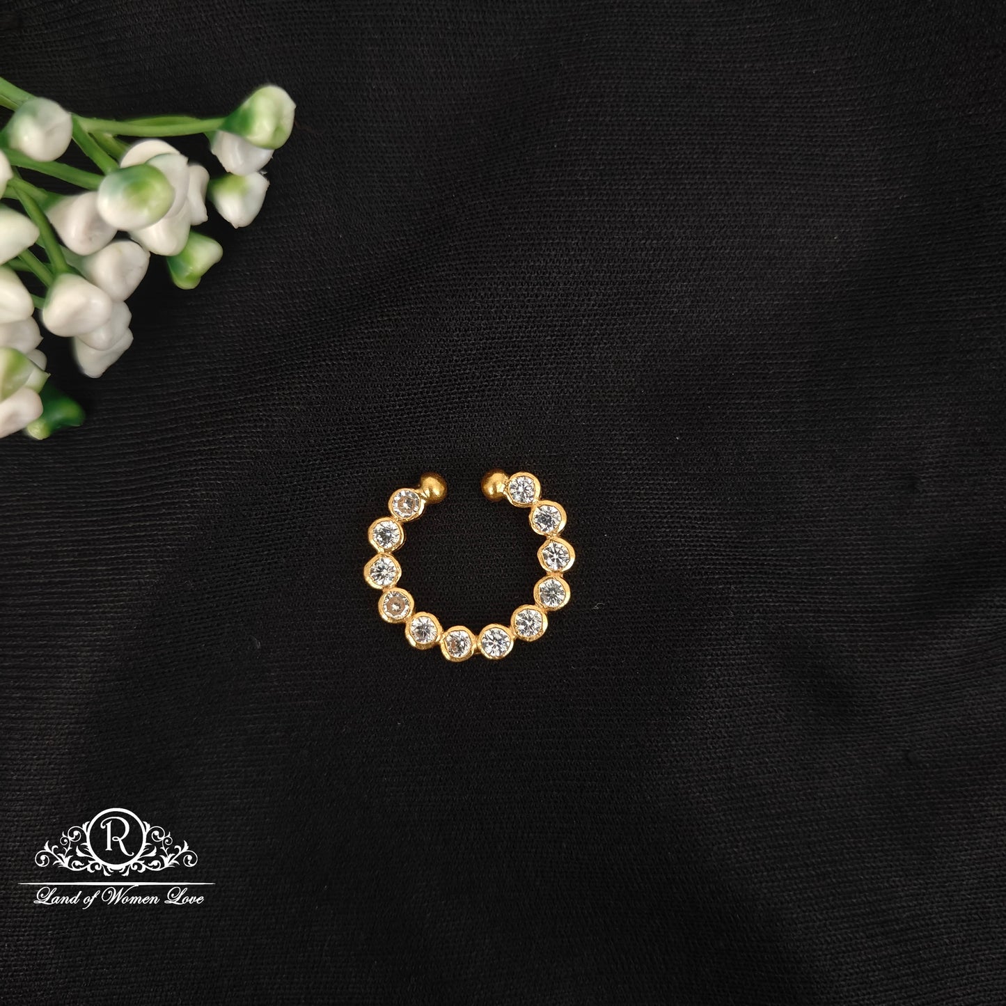 92.5-SILVER NOSE PIN-RCP214