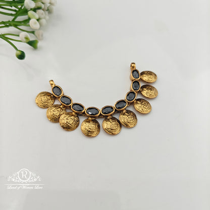 92.5 Silver with gold polish Mala locket -RCR222