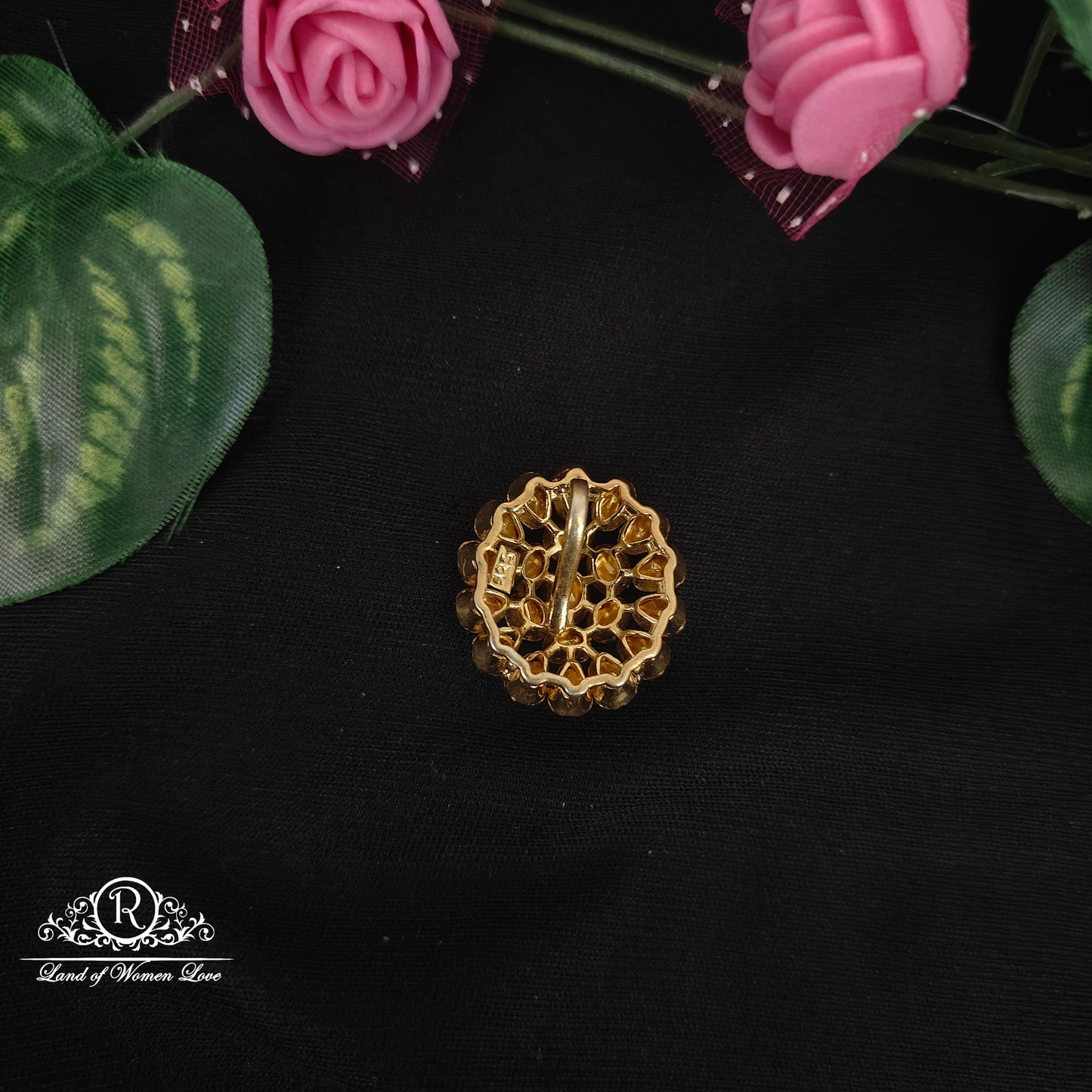 92.5-SILVER MOISSANITE pendant-RCMJ187