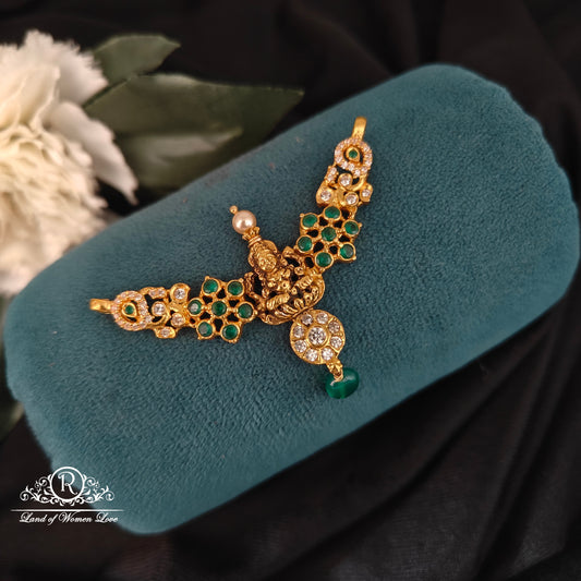 92.5-SILVER LAKSHMI DEVI MALA LOCKET -RCM1526