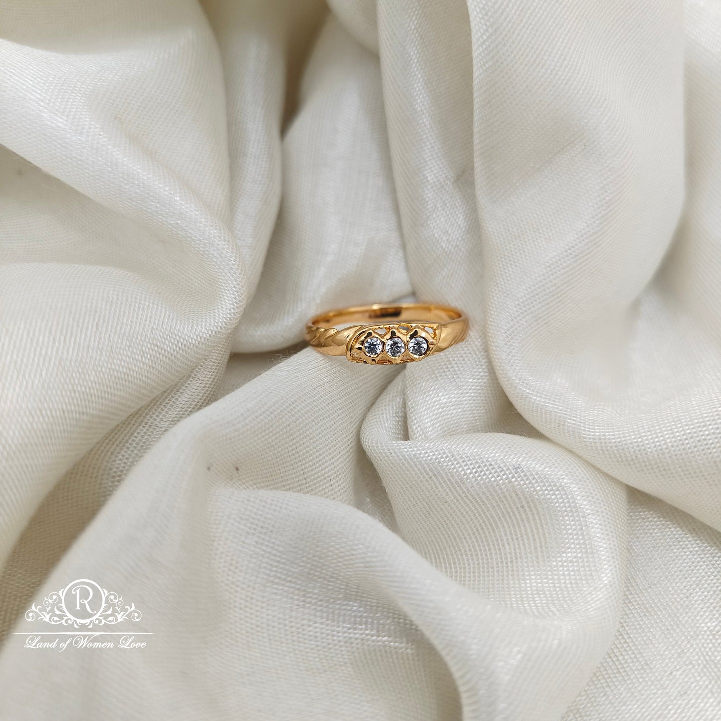 92.5 Silver finger ring -RCM1622