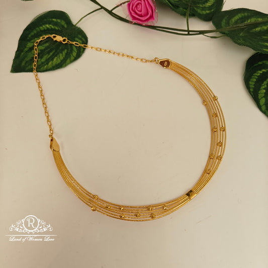 92.5 silver kante with gold balls -RCVH30