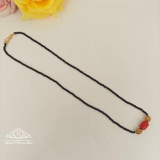 92.5 SILVER BLACK BEADS -RCH1244