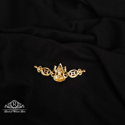 92.5 SILVER LAKSHMI DEVI MALA LOCKET-RCZP073