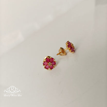 92.5 Silver Changble Model  Earrings-RCJR1112