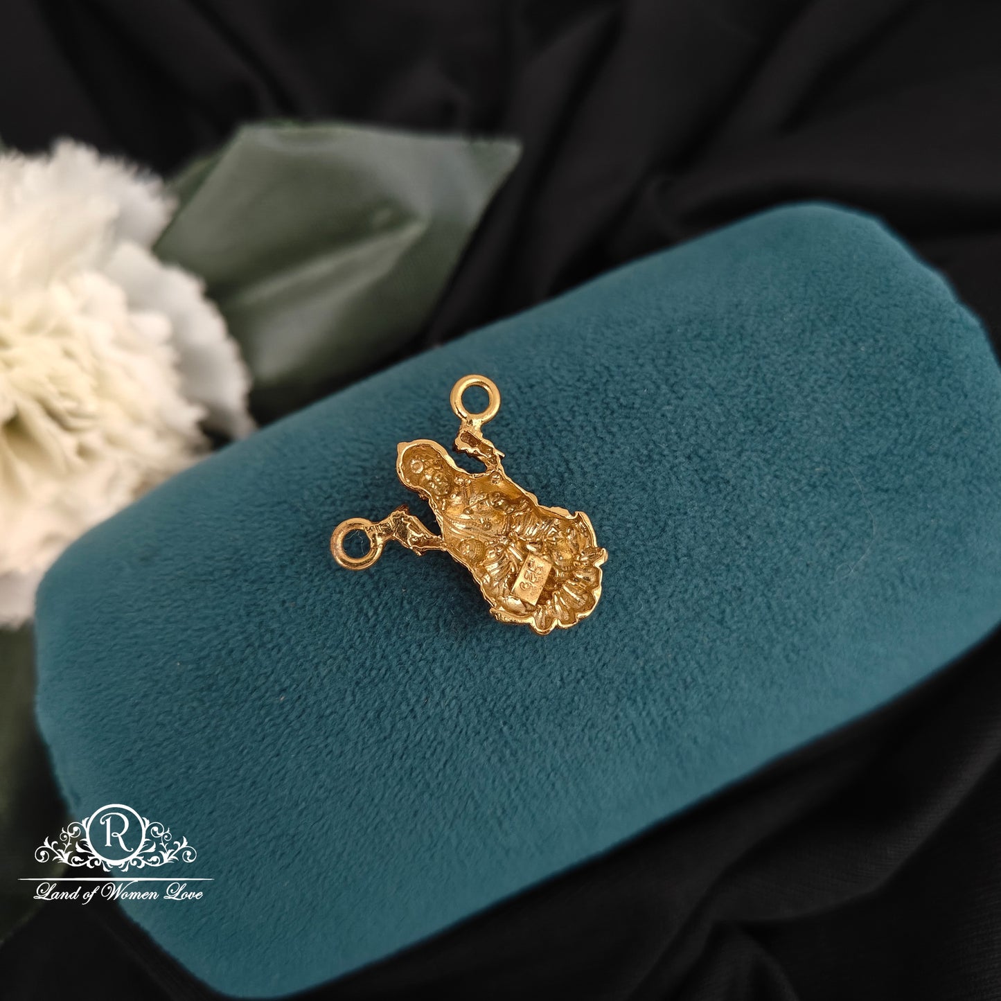 92.5-SILVER LAKSHMI DEVI MALA LOCKET -RCM1511