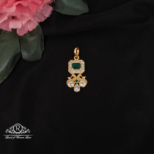 Silver Peacock Design Locket-M306