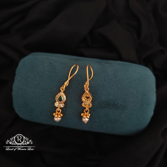 92.5 SILVER HOOK MODEL EARRINGS-RCZP059