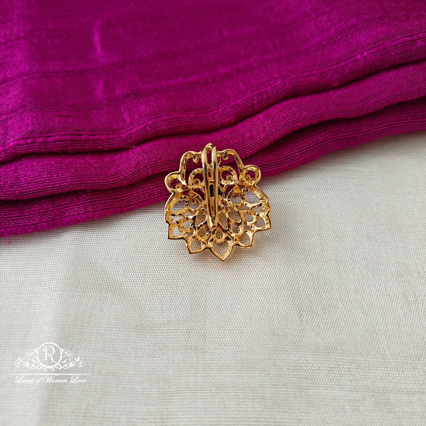 92.5 SILVER Diamond Finishing Pendant-RCSB016