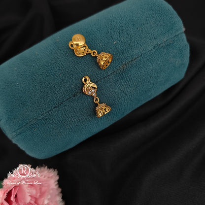 92.5 silver kids small size jumka-RCJR1032