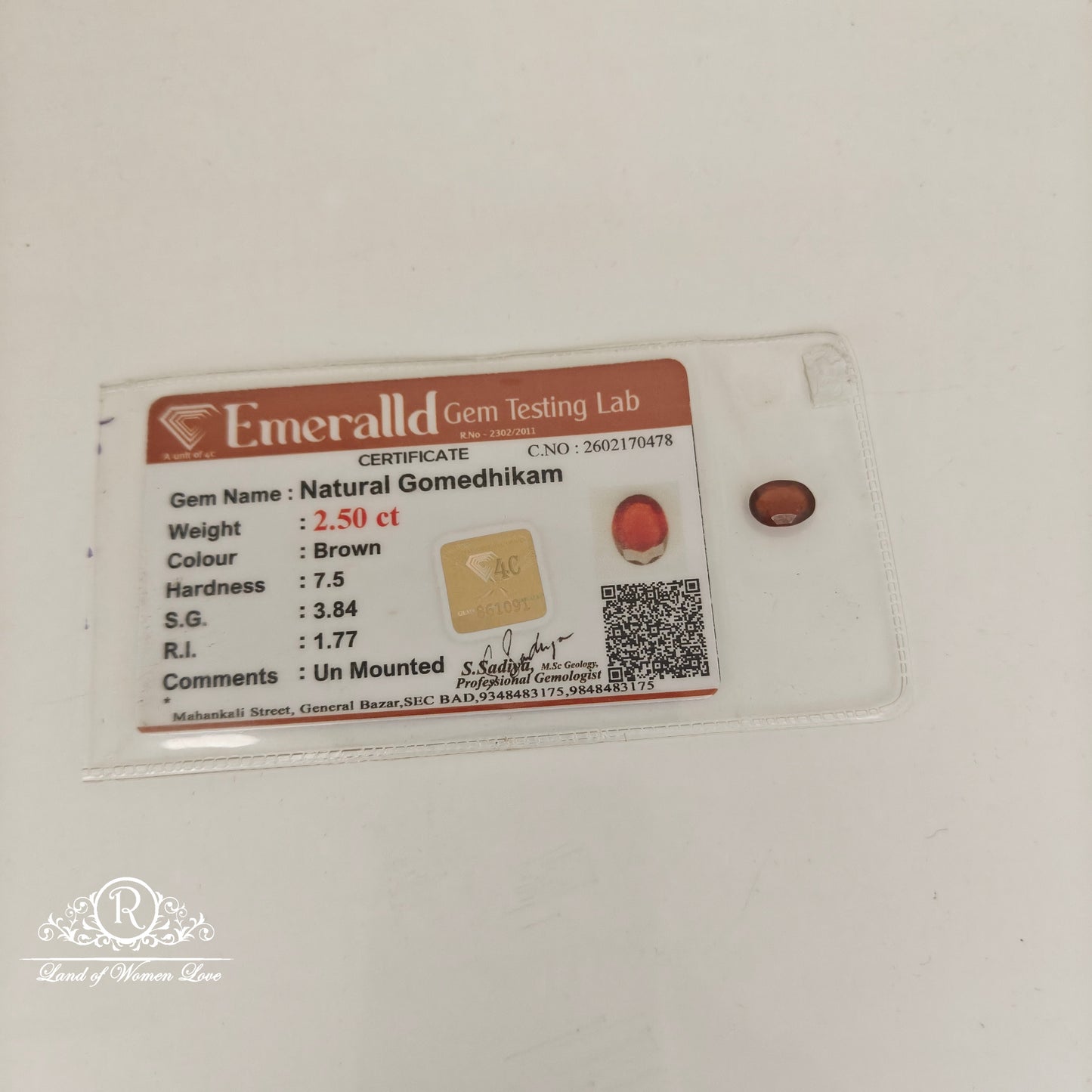 Natural gomedhikam -RCJM354