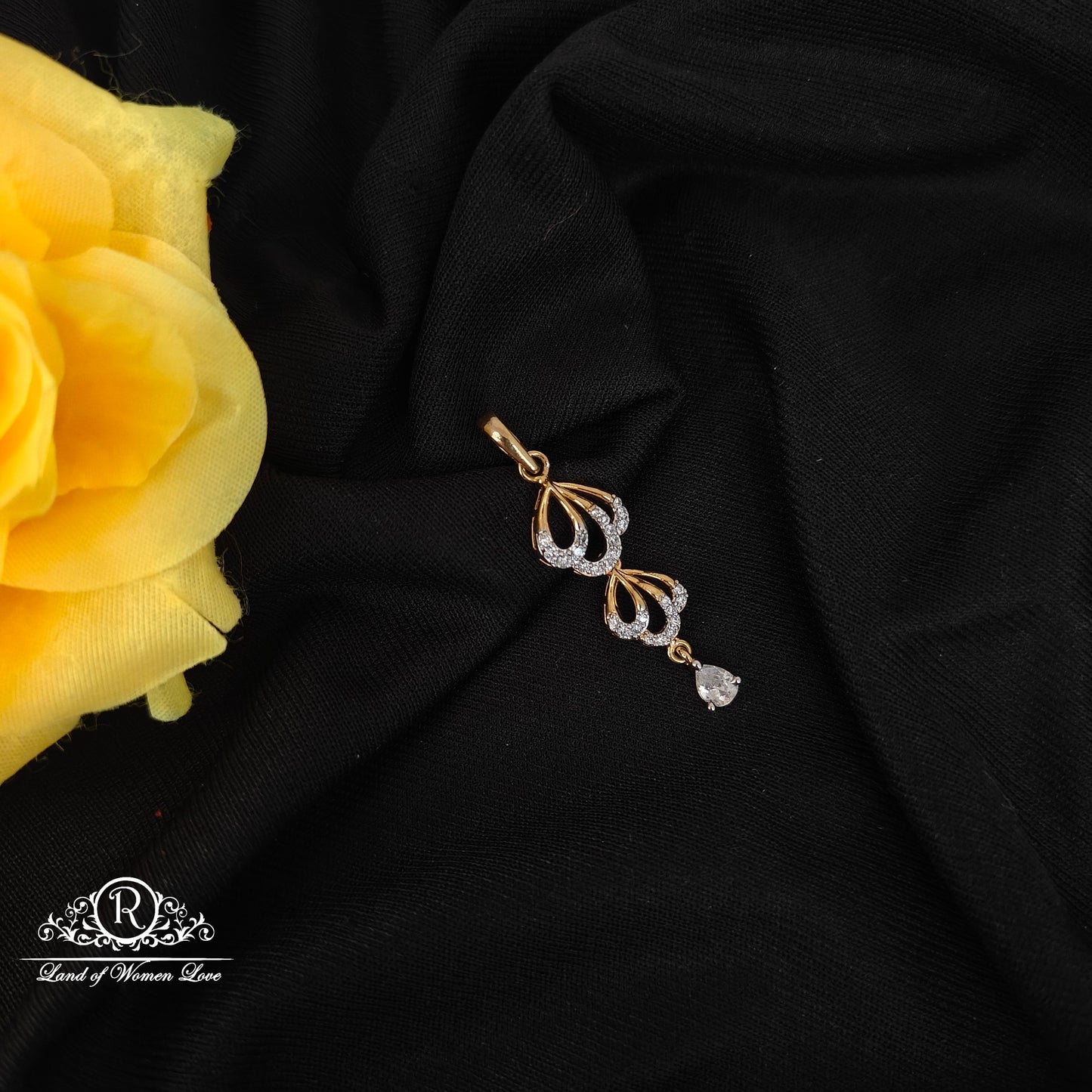 92.5 SILVER CZ LOCKET-RCMB004