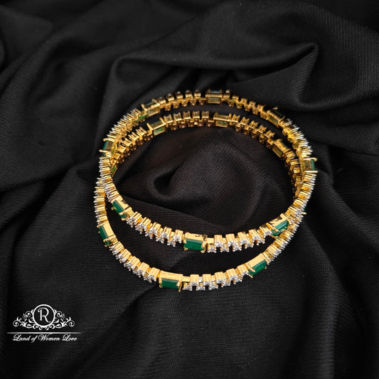 92.5 SILVER DIAMOND FINISHING BANGLES-RCZP03