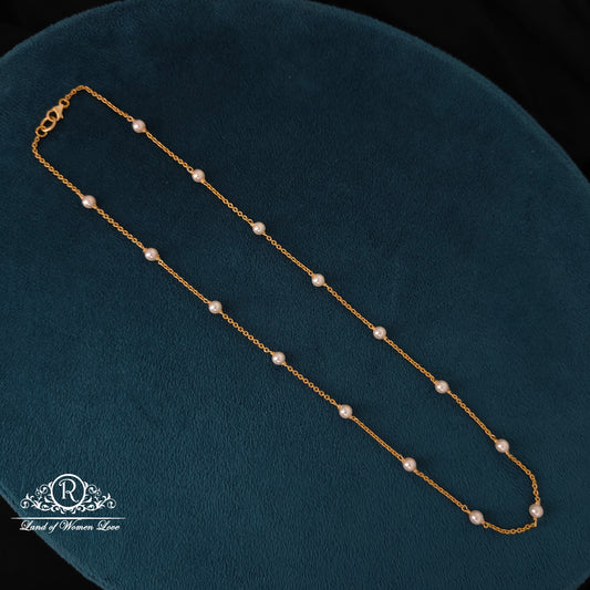 92.5-SILVER PEARLS BEADS MALA -RCZ1074