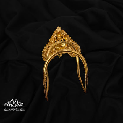 92.5-SILVER LAKSHMI DEVI HAND VANKI -RCZ1078