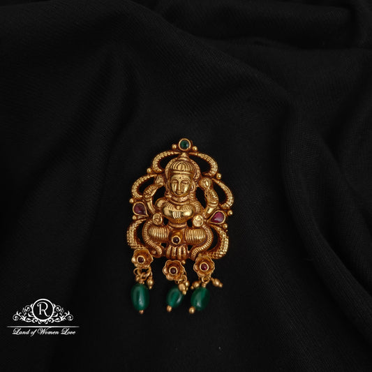 92.5 SILVER LAKSHMI DEVI PENDANT-RCZP076