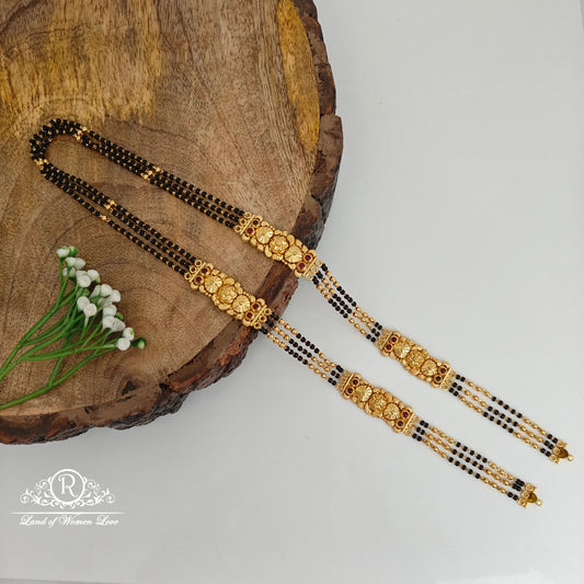 92.5-SILVER BLACK BEADS CHAIN-RCNB02