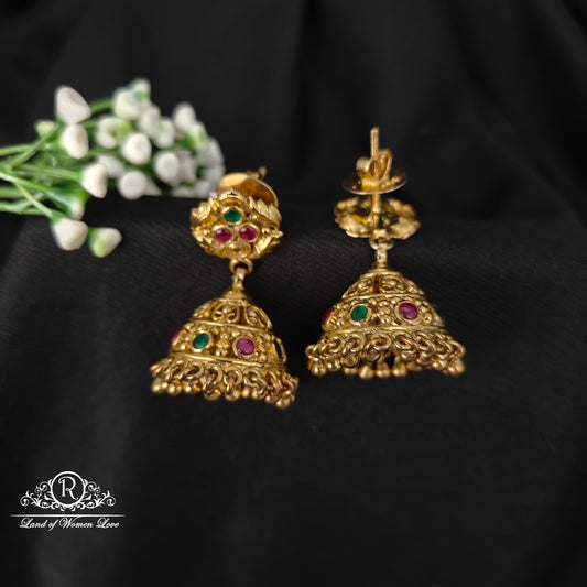 92.5 silver simple and Cute earrings -R188