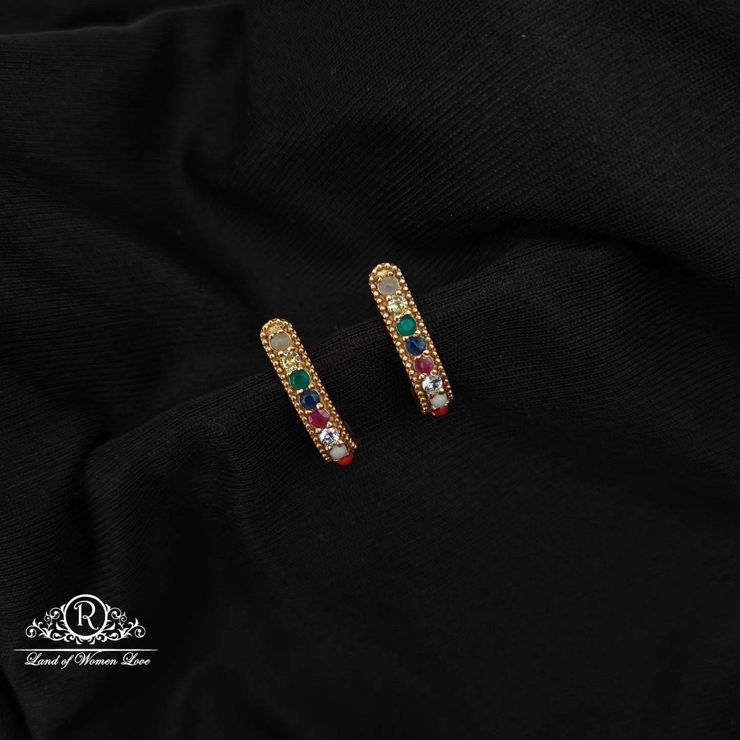 92.5 SILVER J TOP EARRINGS-RCL92