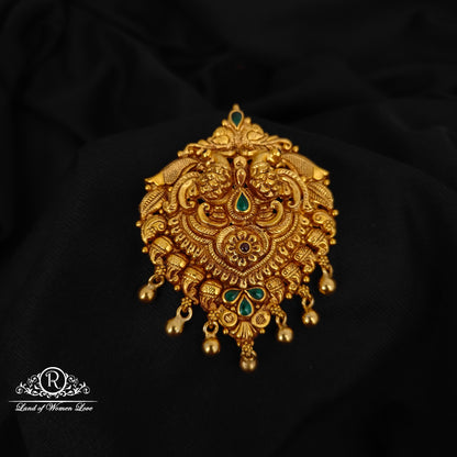 92.5-SILVER LAKSHMI DEVI PENDANT-RCZ981