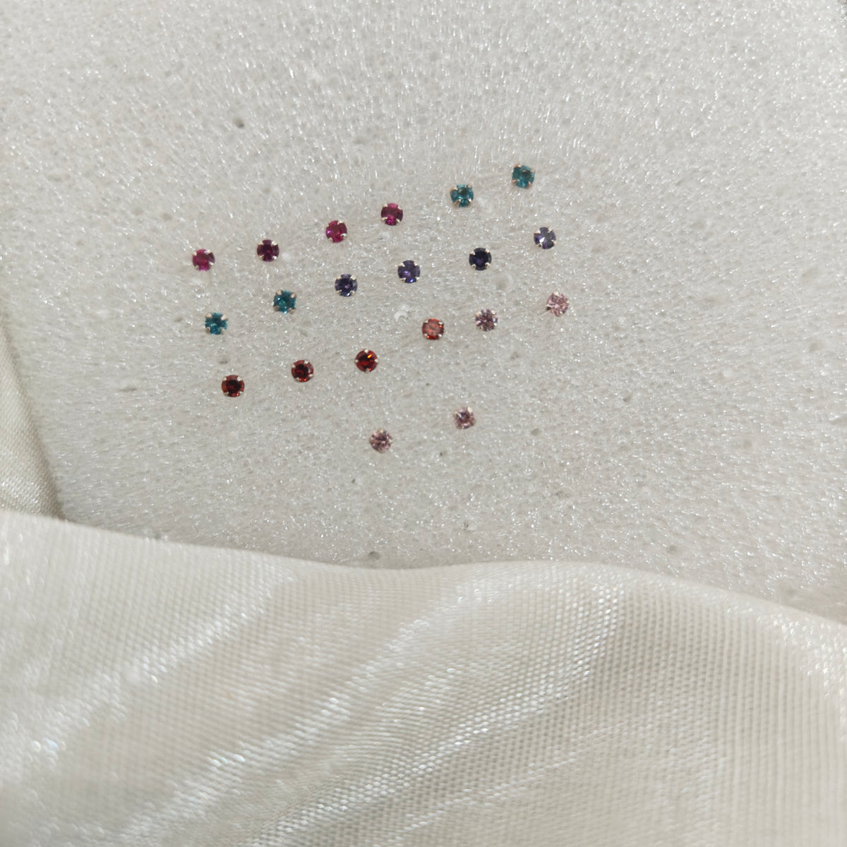 92.5 silver simple and Cute earrings - RCHS46
