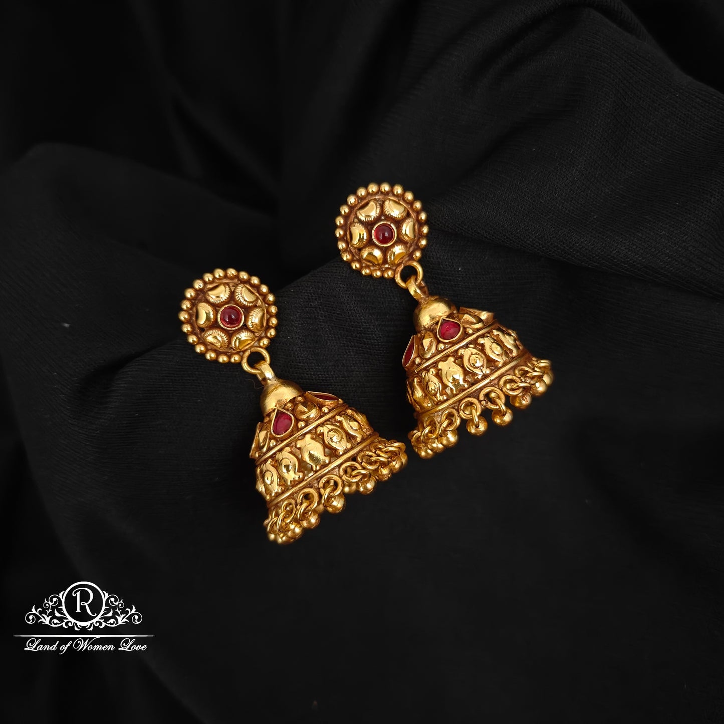 92.5 SILVER WITH GOLD POLISH JUMKAS-RCP187