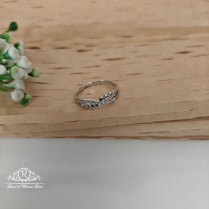 92.5 SILVER FANCY  FINGER RING -RCG340