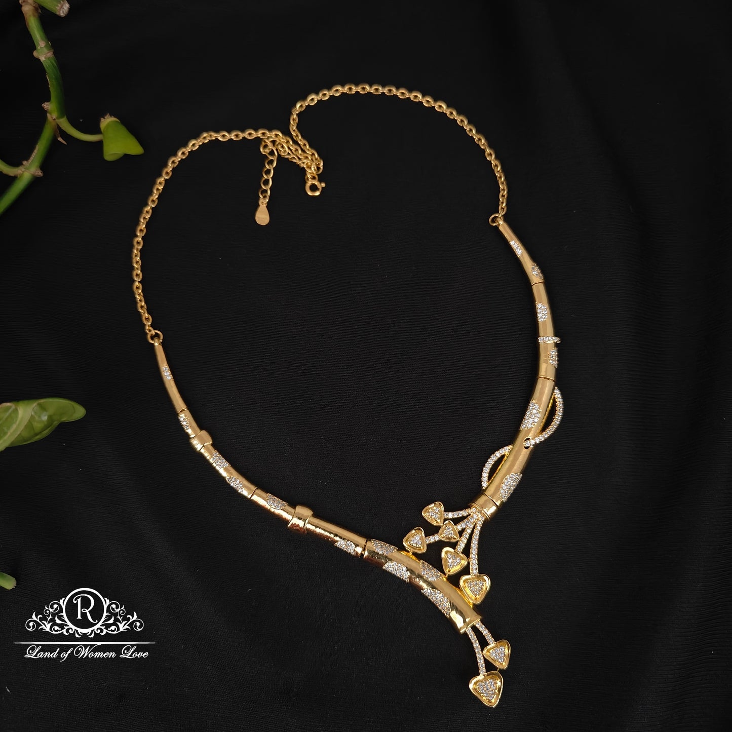 92.5 silver simple and Cute  necklace -SS53